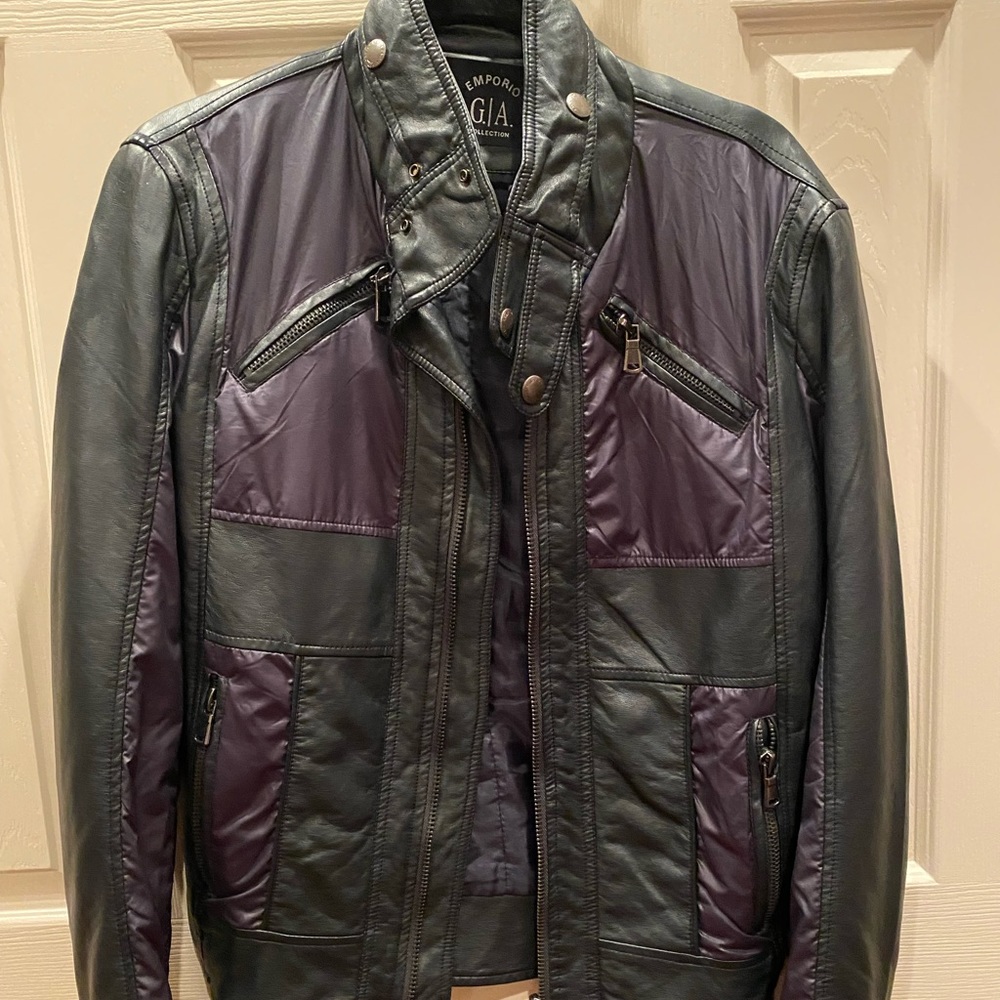 Emporio Alemani G.A. Leather Jacket NEVER WORN